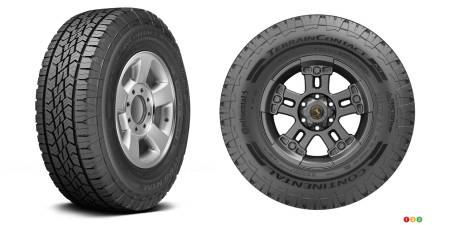 The Continental Terrain Contact tire